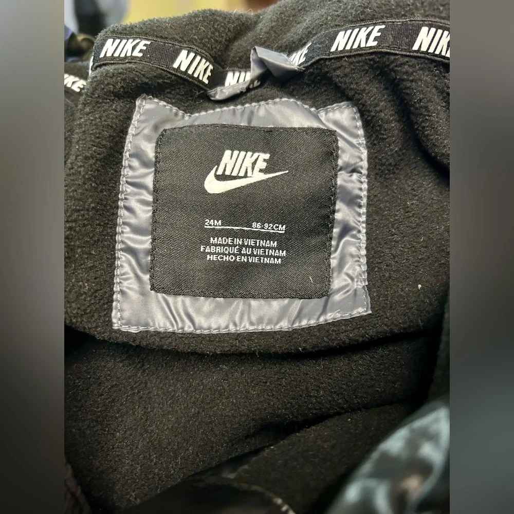Nike Puffer Jacket Coat Toddler SZ. 2T Colorblock Just Do It